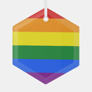 Adorno De Cristal Los colores del arcoiris