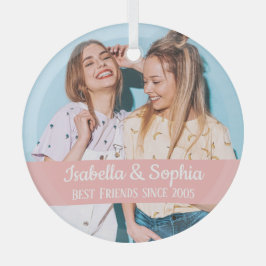 Adorno De Cristal Los mejores amigos para siempre moderna foto de BF