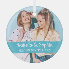 Adorno De Cristal Los mejores amigos para siempre moderna foto de BF