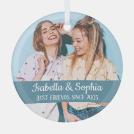 Adorno De Cristal Los mejores amigos para siempre moderna foto de BF