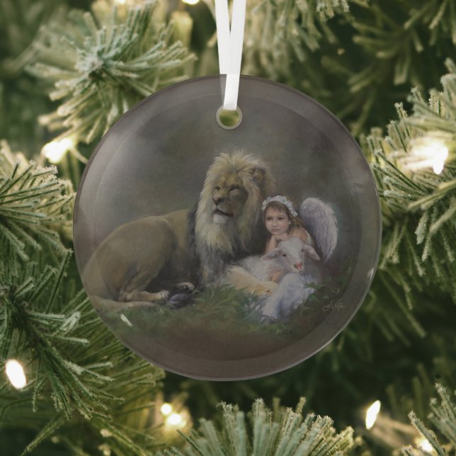 Adorno De Cristal Los tres bendecidos (in situ)