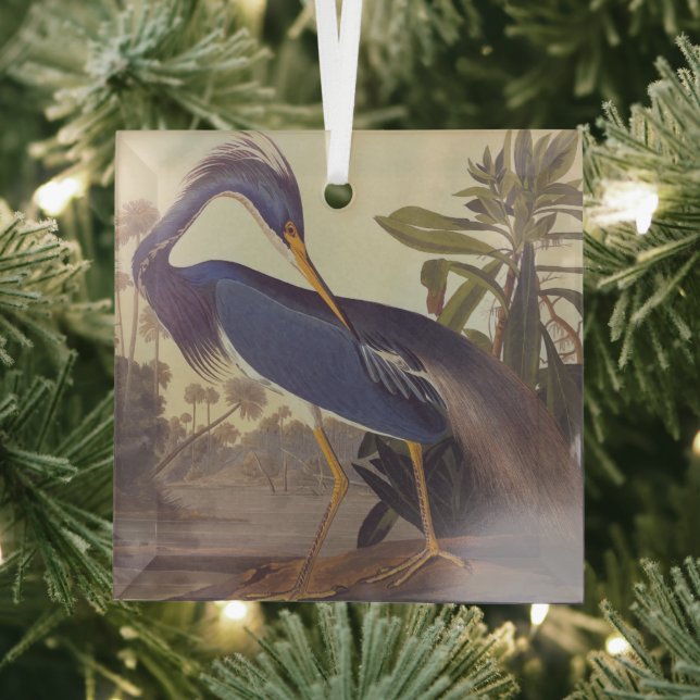 Adorno De Cristal Louisiana Heron (in situ)