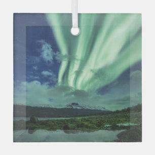 Adorno De Cristal Luz del Norte Noruega