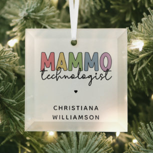 Adorno De Cristal Mamografía tecnológica de mammo personalizado