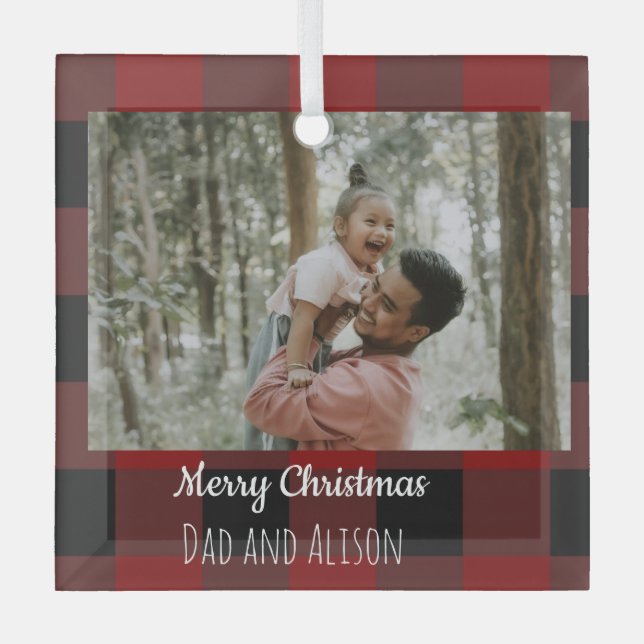 Adorno De Cristal Mancha de búfalo una (Anverso)