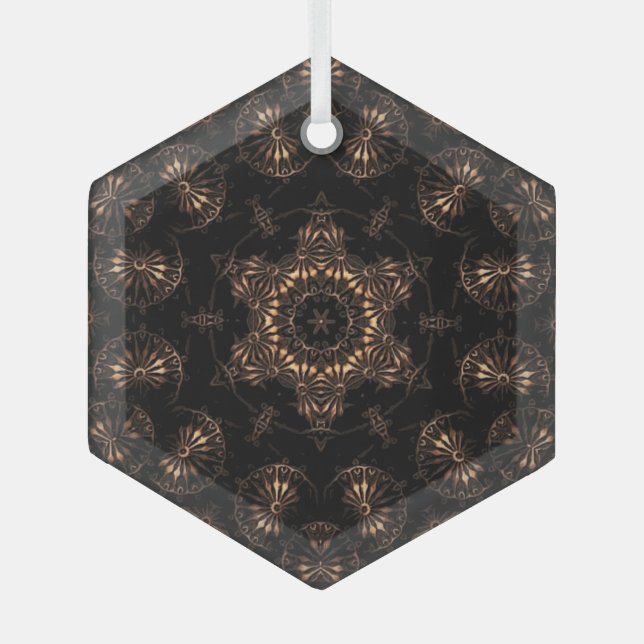 Adorno De Cristal Mandala de la Edad de Bronce (Anverso)