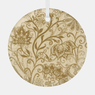 Adorno De Cristal Mandalas étnicas: Patrón de estilo indio