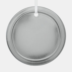 Adorno De Cristal Medalla de Sello de Hoja de Plata 3D Premio de Exc