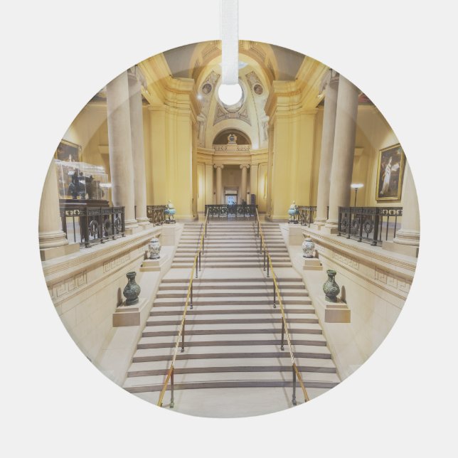 Adorno De Cristal MFA de Boston: monumento al arte estadounidense (Anverso)