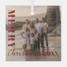 Moderno guión de navidad de morera roja