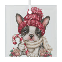 MUÑECO DE PERRO NAVIDEÑO CAPRICHOSO Y BONITO