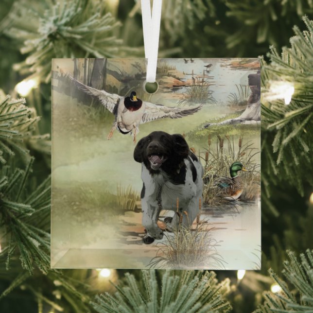 Adorno De Cristal Munsterlander (in situ)