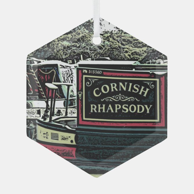 ADORNO DE CRISTAL NARROWBOATS (Anverso)