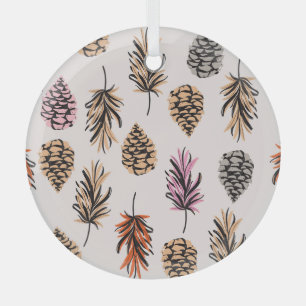 Adorno De Cristal Naturaleza del Otoño: la moda de la Viña sin Marea