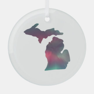 Adorno De Cristal Navidad Aurora Michigan