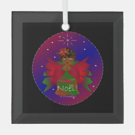 Adorno De Cristal Navidades Angel Baby Praying Noel