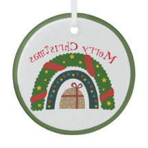 Navidades Arcoiris Con Un Presente