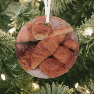Adorno De Cristal Navidades Croissants