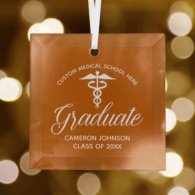 Adorno De Cristal Navidades de graduación de la Escuela de Medicina  (Subido por el creador)
