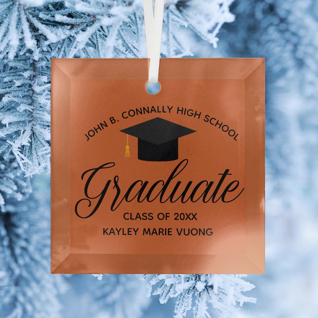 Adorno De Cristal Navidades de graduación de la escuela secundaria N (Subido por el creador)