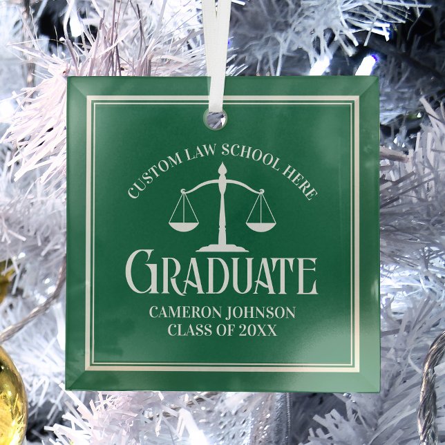 Adorno De Cristal Navidades de Graduación de la Facultad de Derecho  (Subido por el creador)