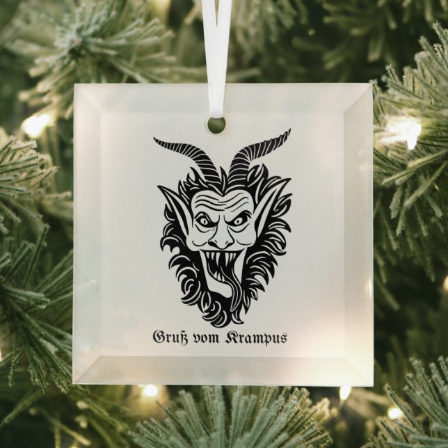 Adorno De Cristal Navidades de Krampus (in situ)