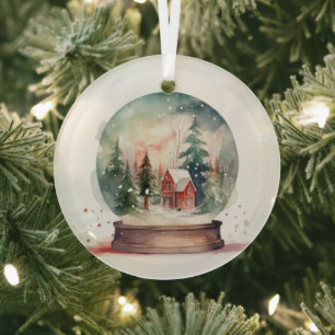 Adorno De Cristal Navidades de Wonderland Wonderland Glass Ball