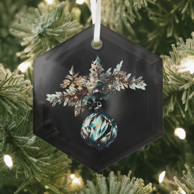 Adorno De Cristal Navidades góticos (in situ)