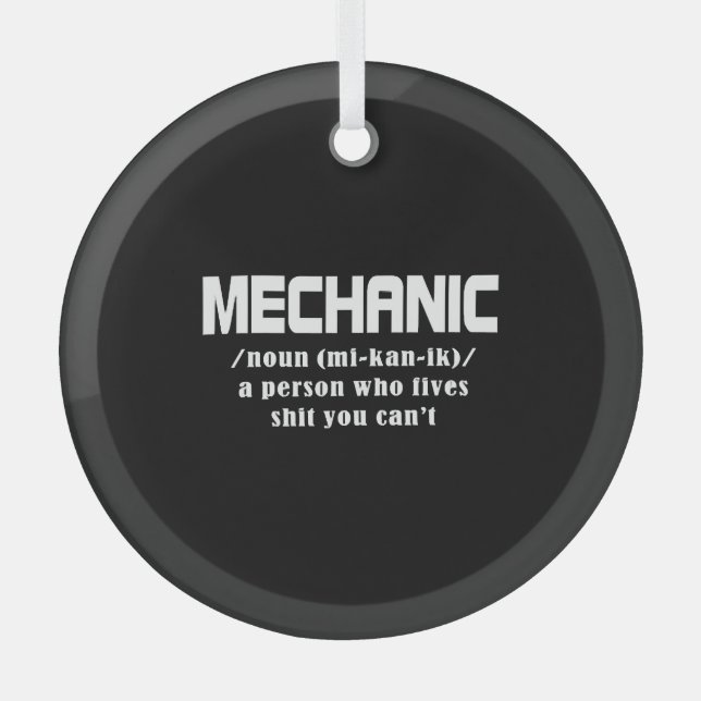 Adorno De Cristal Navidades mecánicos (Anverso)