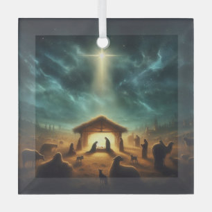 Adorno De Cristal Navidades/Natividad/Jesús