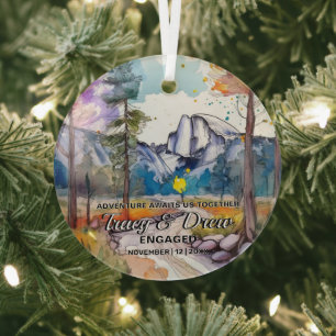 Adorno De Cristal Navidades Yosemite Compromiso Maximalista Pareja a
