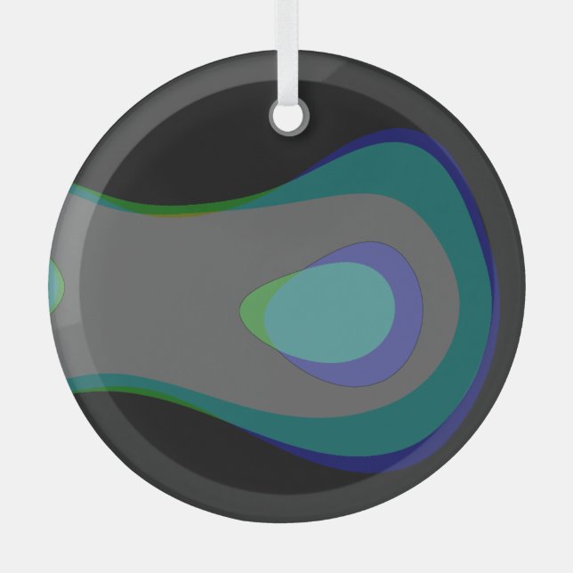 Adorno De Cristal Noche 1059 (Anverso)