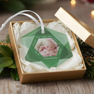 Adorno De Cristal Nuestra pequeña joya puede dar a luz a las estadís