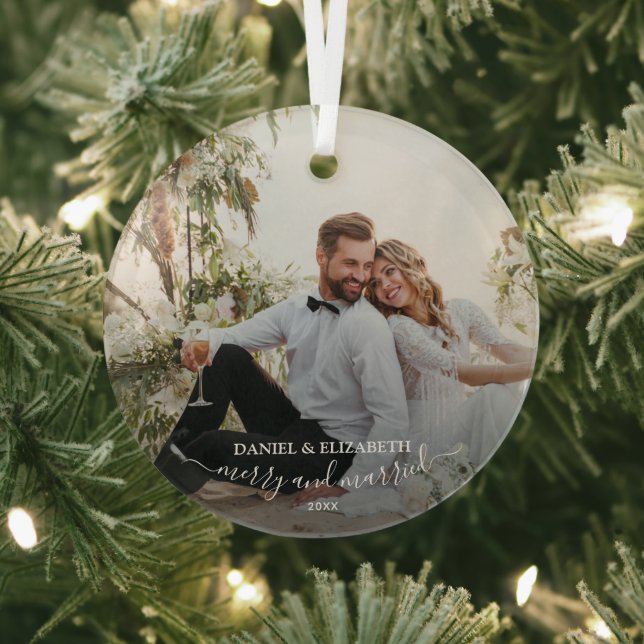 Adorno De Cristal Nuestra primera foto de Navidad (in situ)