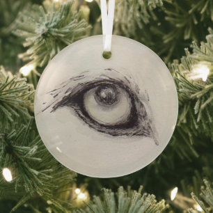 Adorno De Cristal Ojo del Lobo – Colección de Miradas