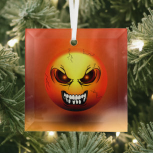 Adorno De Cristal Ornement En Verre Angermoji