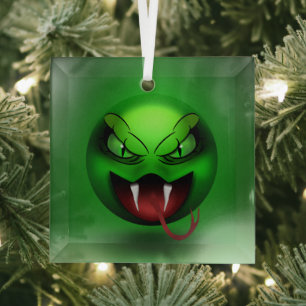 Adorno De Cristal Ornement En Verre Snakemoji