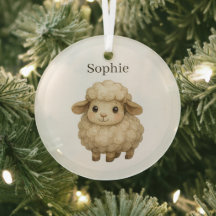 Ovejas Acogedoras Personalizadas Navideñas