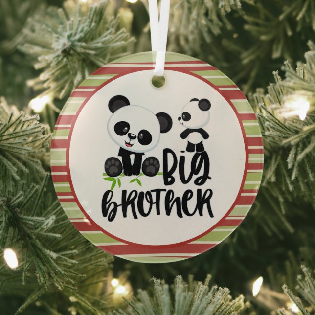 Adorno De Cristal Pandas grandes y pequeños con presupuesto de Gran  (in situ)