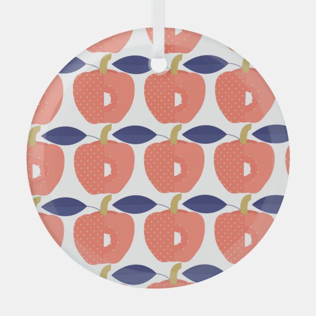 Adorno De Cristal Paprika Rojo: Las Especias Inspiraron A La Seamles (Anverso)