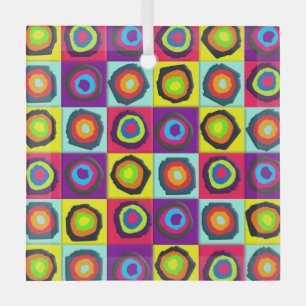 Adorno De Cristal patrón de círculos