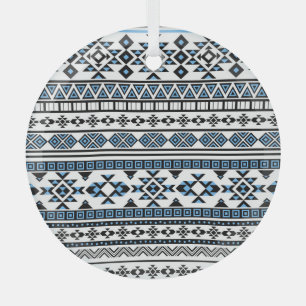 Adorno De Cristal Patrón Navajo Geométrico del Triángulo Étnico