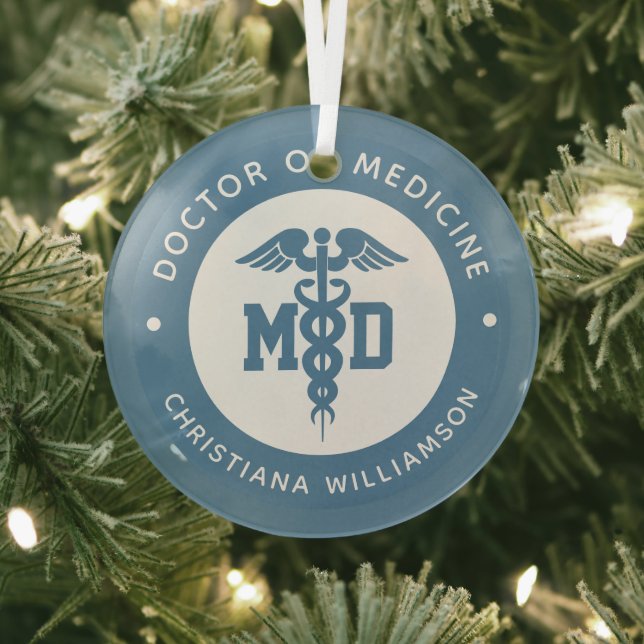 Adorno De Cristal Personalizado Médica de Medicina Médica Graduación (in situ)