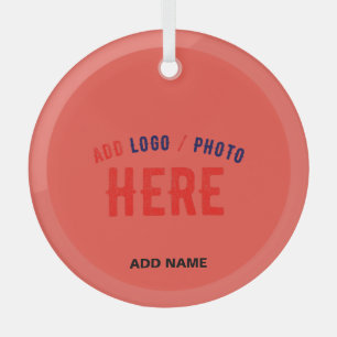 ADORNO DE CRISTAL PERSONALIZADO MODERNO ESTILO NARANJA ROJO VERIFICA