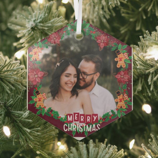 Adorno De Cristal Personalized Christmas Ornament (in situ)