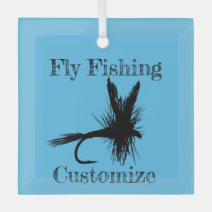 Adorno De Cristal Pesca en mosca Thunder_Cove