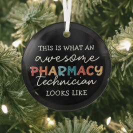 Adorno De Cristal Pharmacy Technician Awesome Pharmacy Tech Funny