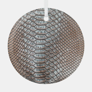Adorno De Cristal Piel de cuero, fondo texturizado
