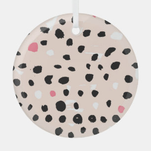 Adorno De Cristal Pincel de tinta: Textura artística