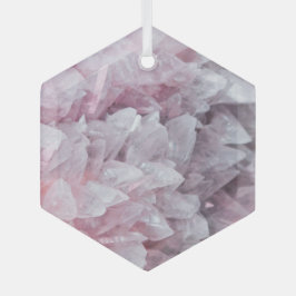 Adorno De Cristal Pink Quartz Mind Body Spirit Energy